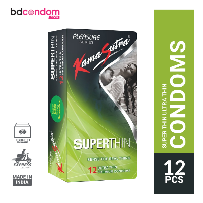 Picture of Kamasutra SuperThin Ultra Thin Flavour Condom - 12Pcs Pack(India)
