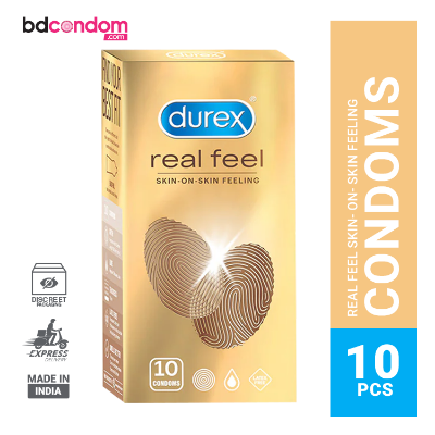 Picture of Durex Real Feel Skin on Skin Feeling Condom - 10Pcs Pack(Thailand)