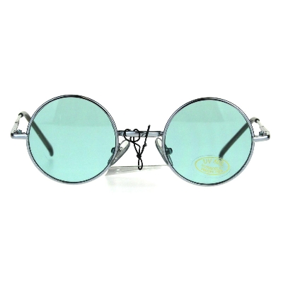 Picture of Vintage Round Circle Eyeglasses Frame Myopia Glasses Optical