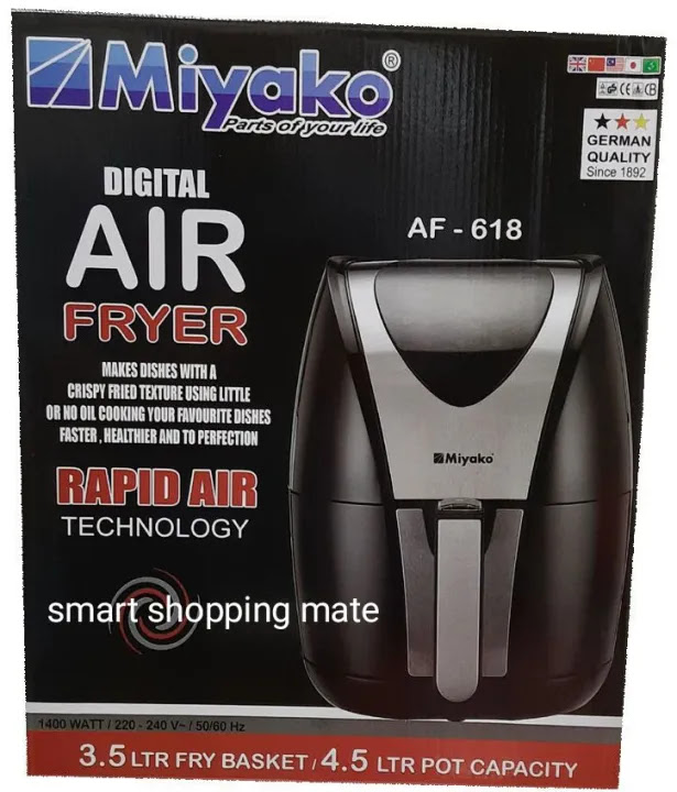 Picture of Miyako digital Air fryer 4.5 litre AF.618