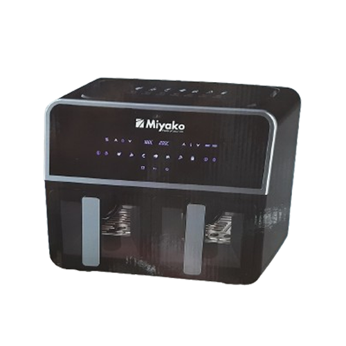 Picture of Miyako AF-4590 Double Chamber Digital Touch Panel Air Fryer, 9Liters.