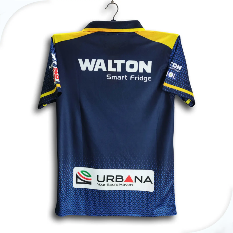 Picture of Dhaka Capaitals BPL Premium Cricket Jersey For Men - BPL Half Sleeve Collar Polo Jersey - Dhaka Jersey 2026