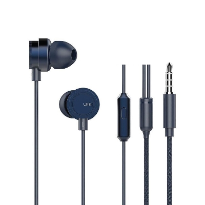Picture of UiiSii HM13 Wired Noise Cancelling Dynamic Heavy Bass Music Metal In-ear with Mic Earphone - Headphone - Headphone