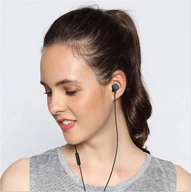 Picture of UiiSii HM13 Wired Noise Cancelling Dynamic Heavy Bass Music Metal In-ear with Mic Earphone - Headphone - Headphone