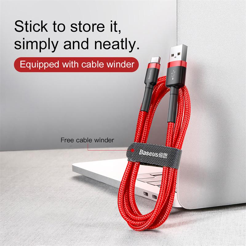Picture of Baseus Reversible Type C usb charging cable for Android