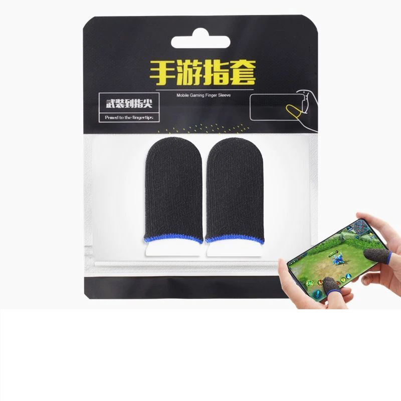Picture of 5pair (10pcs)  Gaming Finger Sleeve Gloves For Mobile Games Touch Screen Finger Cots Cove