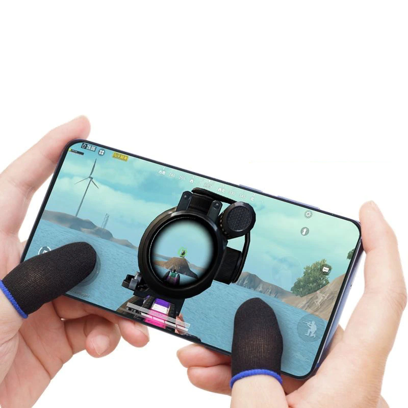 Picture of 5pair (10pcs)  Gaming Finger Sleeve Gloves For Mobile Games Touch Screen Finger Cots Cove