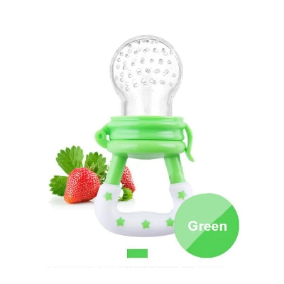 Picture of Baby Pacifier Fruit Vegetables Meat Feeder Silicone