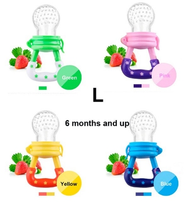 Picture of Baby Pacifier Fruit Vegetables Meat Feeder Silicone