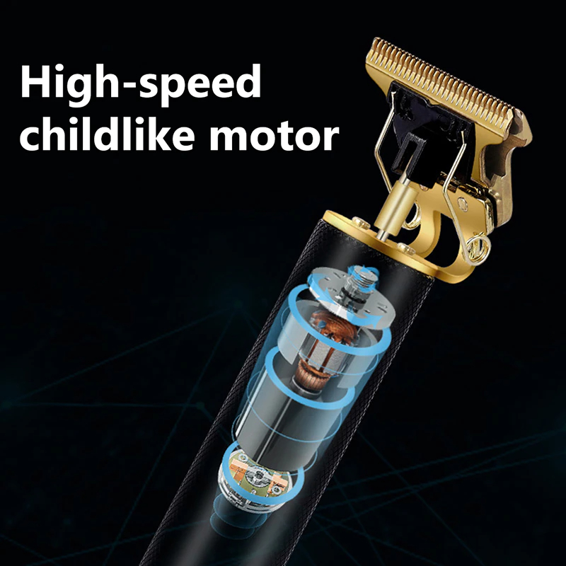 Picture of Vintage T9 Hair Cutting Machine Hair Trimmer Electric Hair Clippers Shaver Beard Trimmer Men Hair Cutting T Style Machine Rechargeable Hair Trimmer - Trimmer