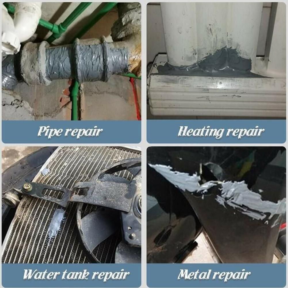 Picture of Metal Repair Paste Metal Cold Welding Industrial Glue DIY Home Repair Heat Resistance Permanent Quick-drying Soldering Glue 50g