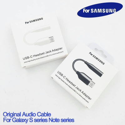 Picture of SAMSUNG Type C 3.5 Jack Earphone Cable USB C to 3.5mm AUX Headhones Adapter For SAMSUNG Galaxy Note 10 Plus 10+ A90 A80 A6/Samsung Type - C to 3.5mm Headphone Adapter