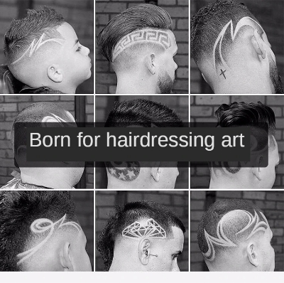 Picture of Vintage T9 Hair Cutting Machine Hair Trimmer Electric Hair Clippers Shaver Beard Trimmer Men Hair Cutting T Style Machine Rechargeable Hair Trimmer - Trimmer