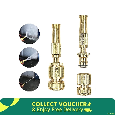 Picture of High Pressure Water Gun Household Pure Copper Direct Spray Gun Flower Watering Tool Adjustable Pressure Washer