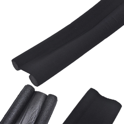 Picture of Windproof Seal Strip Draught Excluder Stopper Door Bottom Guard Double Protector Doorstop Dust-proof Blocker Sealer Soundproof
