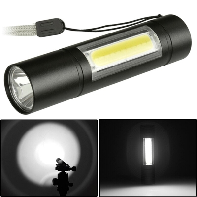 Picture of Geepas Gp-007 Rechargeable Led Flashlight Torch Lamp - Charger Light