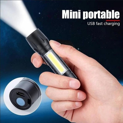 Picture of Geepas GP-009 Rechargeable Led Flashlight Torch Lamp