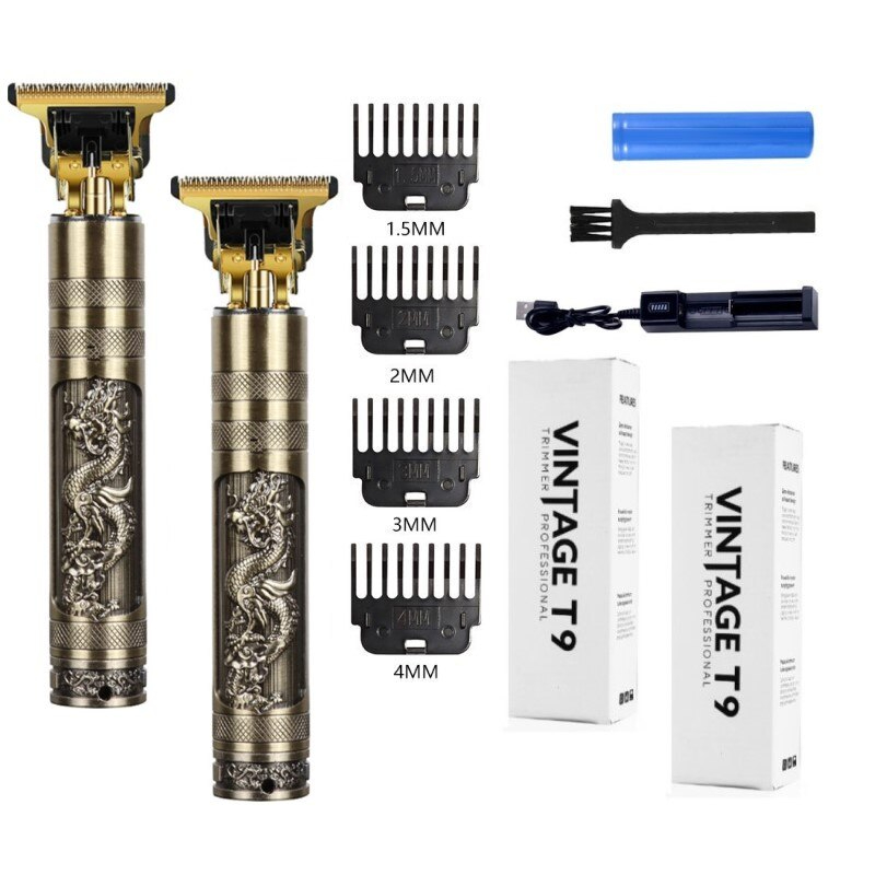 Picture of Vintage T9 Hair Cutting Machine Hair Trimmer Recharge Professional Cordless Hair Trimmer