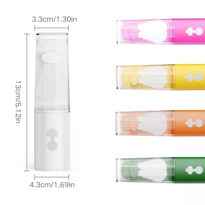 Picture of Pocket Fan With Troch Light Rechargeable Powerful Fan Foldable wing with Torch and Flashlight-D shop