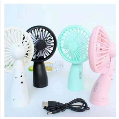 Picture of Mini USB Rechargeable Portable LED Lighting Fan