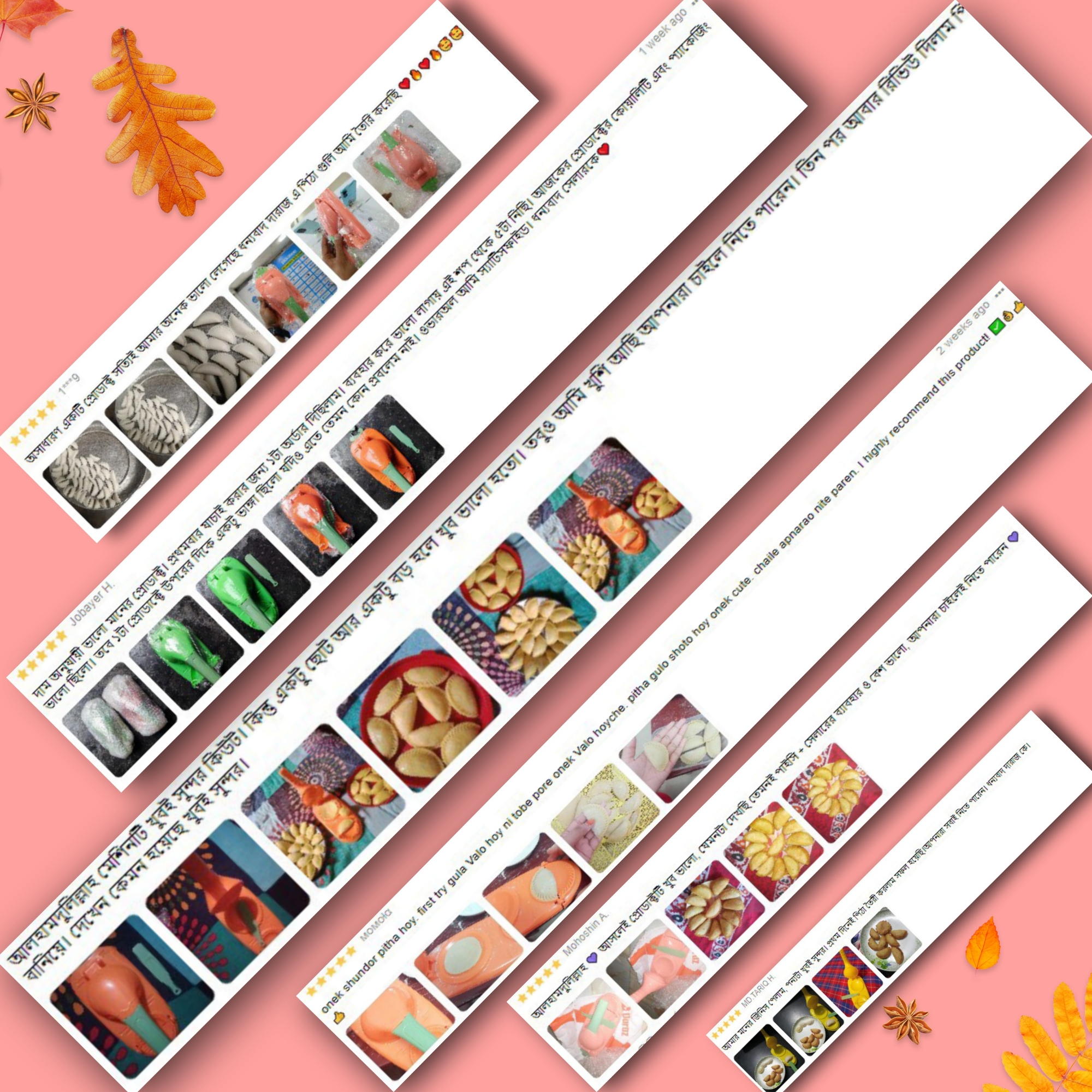 Picture of DIY Dumplings Maker Dough Pressing Tool Manual Wrapper Making Plastic Mold Dumpling Skin Artifact Dough Press Kitchen Accessorie