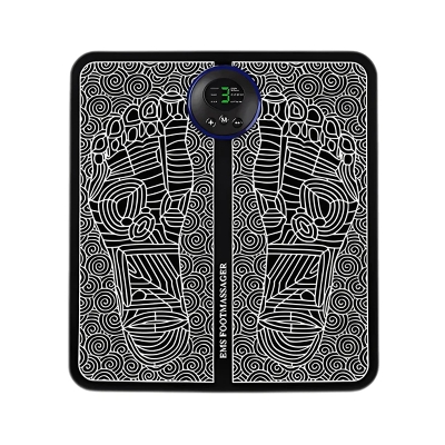 Picture of Electric EMS Foot Massager Pad Foot Massage Mat Feet Muscle Stimulator Improve Blood Circulation Relieve Ache Pain Health Care
