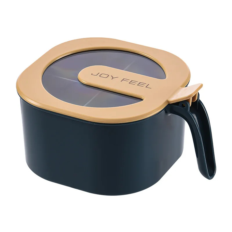 Picture of 1/2/3pcs Spice Box Household Kitchen Utensils Storage Box Seasoning Jar MSG Sugar Salt Jar Seasoning Jar Combination Set