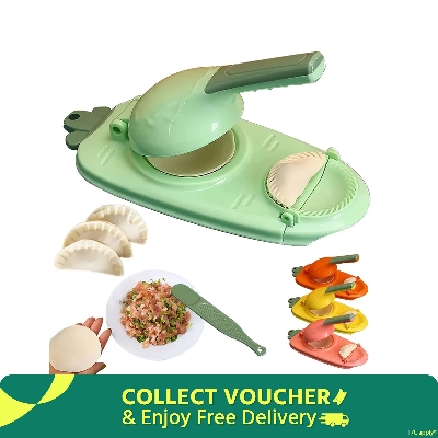 Picture of 2 in 1 Magic Pitha Maker-2 In1 Dumpling Maker DIY Kit Wrapper Presser Manual Labor- Machine Kitchen Gadgets