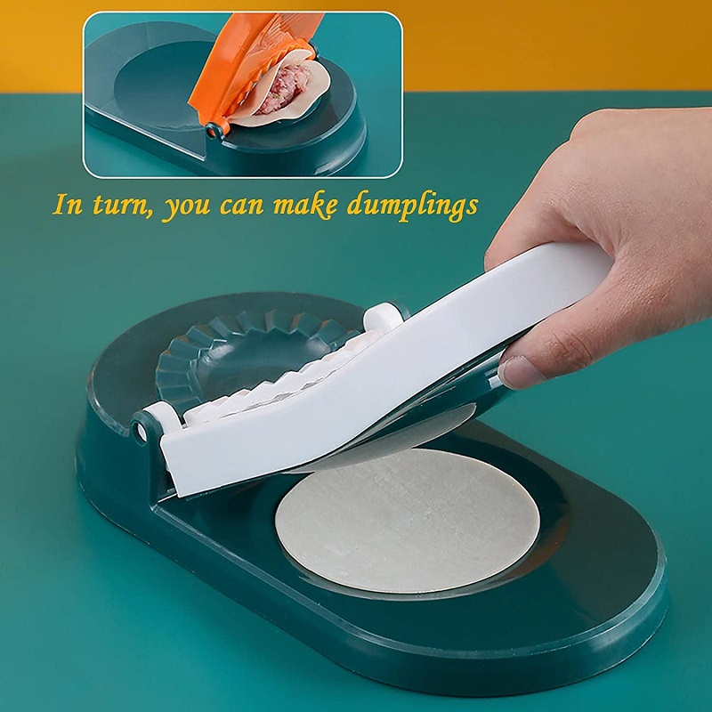 Picture of Big Size New 2 in 1 Dumpling Maker Dumpling Skin Maker Dumpling Moulds Manual Dough Presser Kitchen Baking Pastry Making Tool- D shop