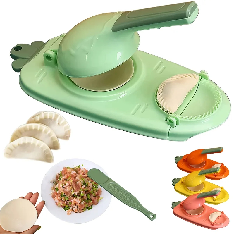 Picture of -2 In1 Dumpling Maker DIY Kit Wrapper Presser Manual Labor- Machine Kitchen Gadgets