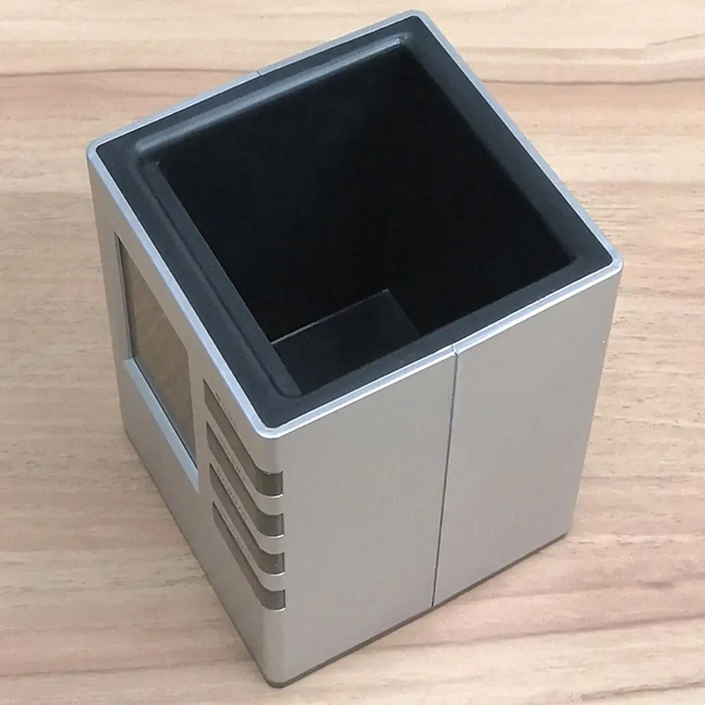 Picture of Multifunctional Pen Holder and Digital Alarm Clock LCD for Student, Office, Desk Supplies Organizer