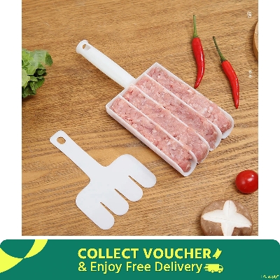 Picture of Creative Kitchen Meatball Maker Meat Ball Scoop with Cutting Spade Piyaju Maker, None-Stick Meatball Maker Cooking Piyajo Maker Accessories – D Shop