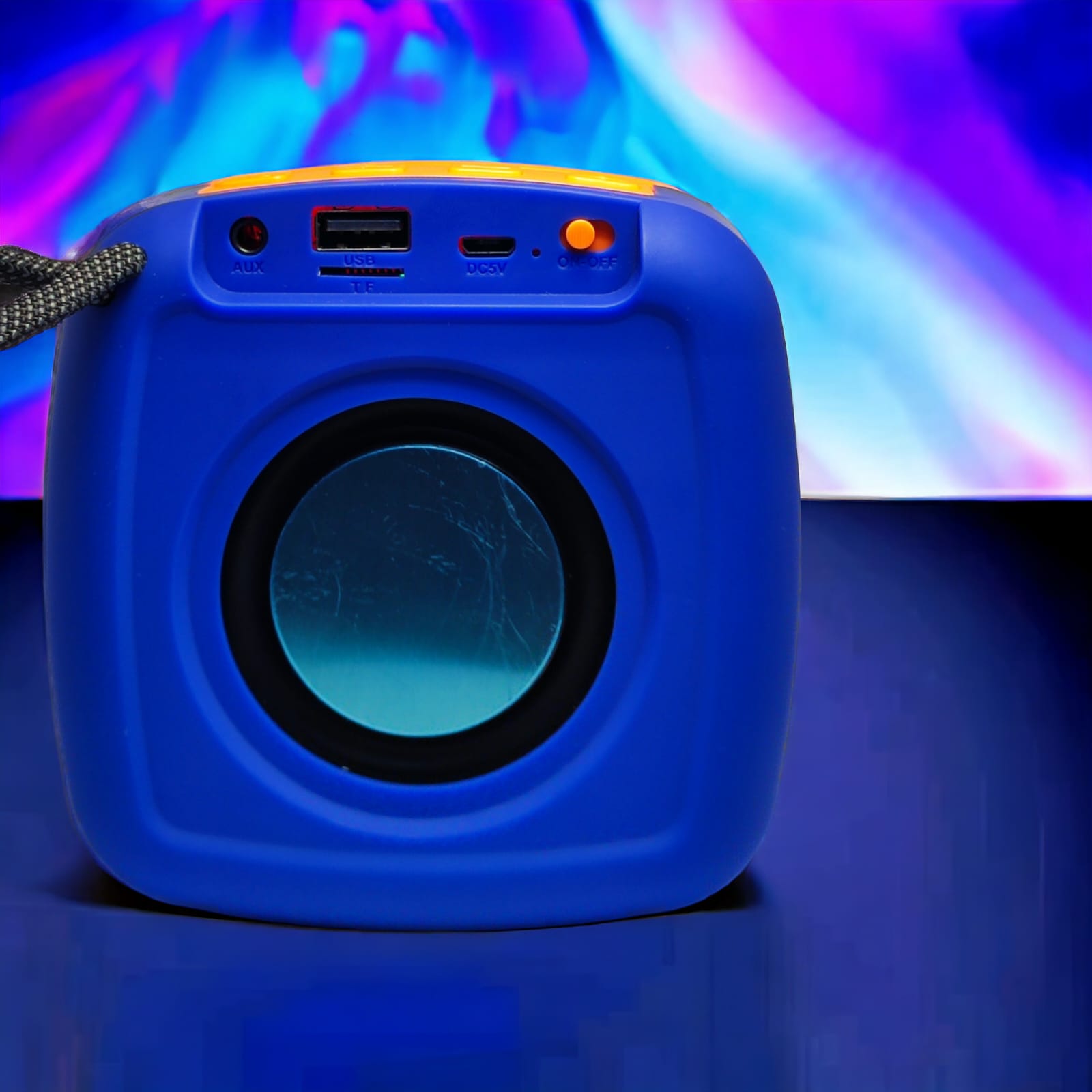 Picture of X-911 Wireless Portable Rechargeable Mini Disco Speaker Bluetooth, FM Radio, AUX, TF Memory Card Reader and USB Pen Drive-D Shop