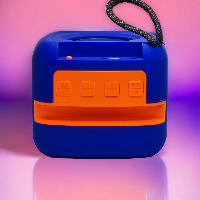 Picture of X-911 Wireless Portable Rechargeable Mini Disco Speaker Bluetooth, FM Radio, AUX, TF Memory Card Reader and USB Pen Drive-D Shop