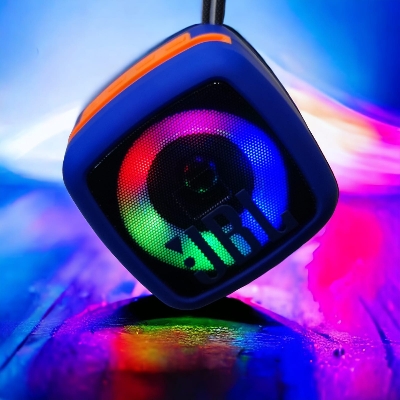 Picture of X-911 Wireless Portable Rechargeable Mini Disco Speaker Bluetooth, FM Radio, AUX, TF Memory Card Reader and USB Pen Drive-D Shop