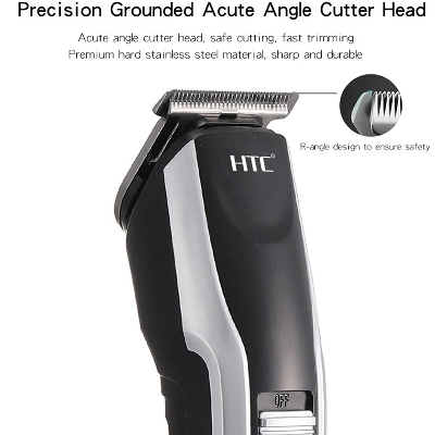 Picture of HTC Hair Cutting Machine Haircut Machine Electric Hair Clipper Professional Hair Trimmer For Men Barber With Wire EU Plug-D Shop