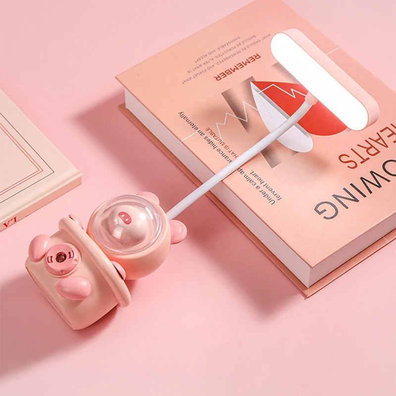 Picture of Cartoon LED Desk Lamp for Kids, Aste, Wireless, Dimmable Desk Lamp, Projection, Foldable Reading Lamp, Study Light-D Shop