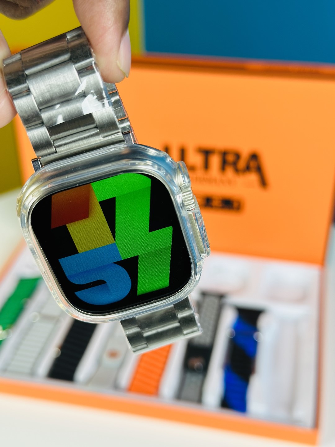 Picture of Y80 Ultra (8+1) Straps Smart Wireless Charging Watch_D shop