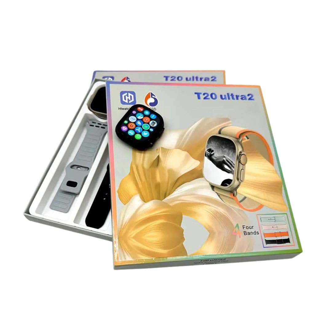 Picture of Tookss T20 Ultra 2 Smart Watch For Women Men Answer/Make Call 2.0” Screen Smartwatches Fitness Tracker Heart Rate Blood Oxygen Monitor_D Shop