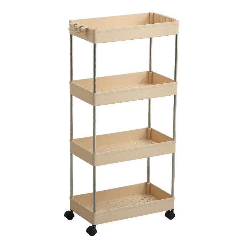 Picture of Wide Type High Capacity Multi Purpose Trolly Rack Multifunctional Movable Storage Cart_D Shop