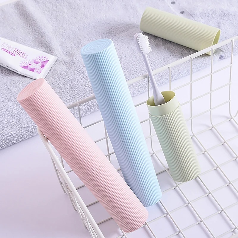 Picture of Travel Portable Toothbrush Cup Bathroom Toothpaste Holder Storage Case Organizer Toiletries Storage Cup Creative Economic Box_ D Shop