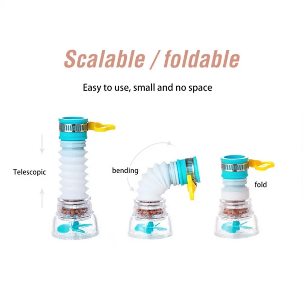 Picture of JJYY Faucet Filter 360°Rotation Kitchen Faucet Spouts Sprayers PVC Shower Tap Water Filter Purifier Nozzle Filter for Household_D Shop