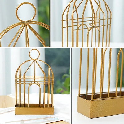 Picture of 1Pc Household Fireproof Sandalwood Ash Box Mosquito Coil Incense Box Wrought Iron Hanging Creative Birdcage Mosquito Coil Holder_D Shop