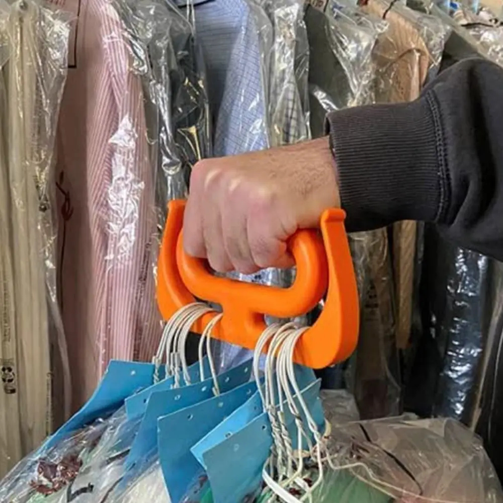 Picture of 2 Pcs Portable Bag Grip Grocery Bag Carrier Shopping Bag Carrier Grocery Bag Holder Multipurpose Clips Handle Carrier