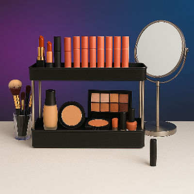 Picture of Narrow Type Multi Purpose Gap Storage Trolly Rack Multifunctional Movable Gap Storage Cart_ D Shop