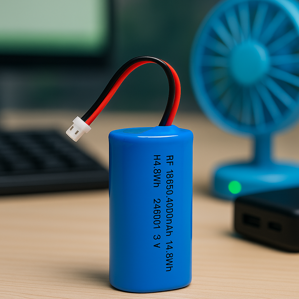 Picture of 4000mAh Rechargeable Lithium-Ion Battery Pack with PH2.0mm Plug – High Capacity for DIY Electronics, Toys, Bluetooth Speakers, and More