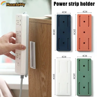 Picture of Wall-Mounted Plug Fixer Sticker Punch-free Home Self-Adhesive Socket Fixer Powerful Traceless Wall-mounted Socket Holder_D Shop