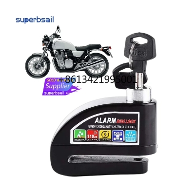 Picture of Superbsail Motorcycle Scooter Disc Brake Lock Alarm Anti-theft Wheel Disc Brake Lock Security Wheel Lock Scooter Accessories_D Shop