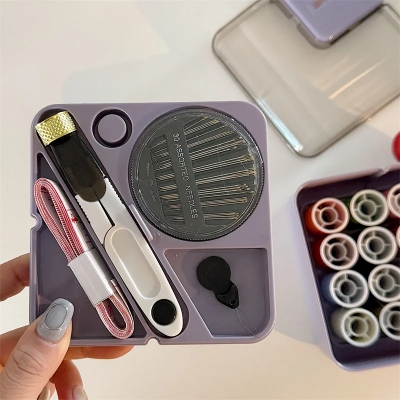 Picture of Multi-functional Sewing Box Household Portable Sewing Kit Mending Tools Needle and Thread Tool Set-D shop