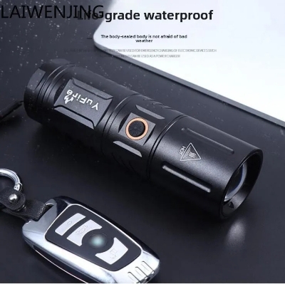 Picture of HLZ strong light flashlight T40 zoom white remote light outdoor multi-function flashlight_D Shop